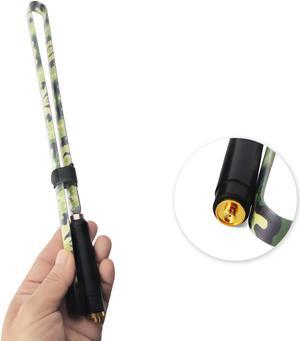 SMA-Female Dual Band Antenna 144/430Mhz Foldable CS Tactical Antenna For Kenwood Baofeng UV-82 UV-5R Walkie Talkie Ham Radio