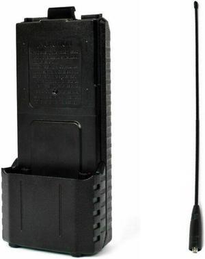 VHF/UHF 144/430Mhz Antenna Dual Band SMA Female  Antenna with Battery Case For Baofeng UV5R