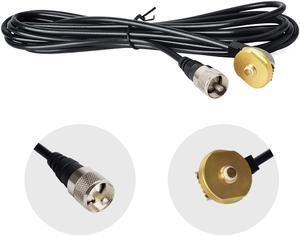 HYS Antenna NMO Mount 4m RG58 Cable PL259 For Motorola Yaesu Kenwood Icom HYT Car Mobile Radio