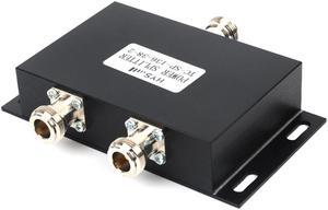 Two Way VHF Antenna 136-174MHz Power Splitter Two Way Radio Repeater Power Diveder