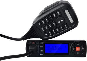 HYS  15W Car Mobile Radio Dual Band VHF/UHF FM Transceiver 136-174/400-490MHz Amateur Car Radio