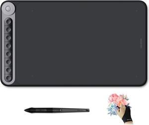 Huion Inspiroy Dial Q620M Wireless Graphics Drawing Tablet 10 x 6 Inch, 8 Press Keys and Dial Controller, Tilt Function, Android Supported, Ideal Use for Distance Education and Wed Conference