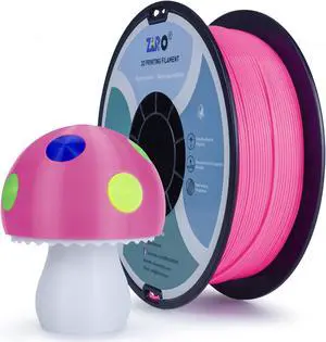 ZIRO PLA Pro 3D Printer Filament, Dimensional Accuracy +/- 0.03 mm, 1kg Spool, 1.75mm Rose Pink