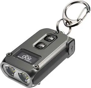 Nitecore TINI 2 500 Lumen Rechargeable Keychain Flashlight (Gray)