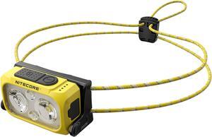 Nitecore NU21 360 Lumen Ultralight Rechargeable Headlamp (Yellow)