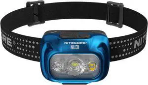 Nitecore NU31 550 Lumen LED Rechargeable Headlamp (Blue)