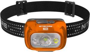 Nitecore NU31 550 Lumen LED Rechargeable Headlamp (Orange)