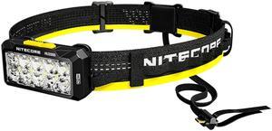 Nitecore HU2000 2000 Lumen Headlamp Compatible With External USB-C Power Sources