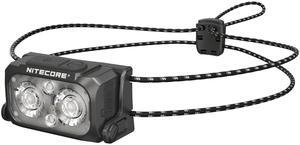 Nitecore NU25 MCT UL (Black) 400 Lumen USB-C Rechargeable Multi-Temperature Ultralight Headlamp