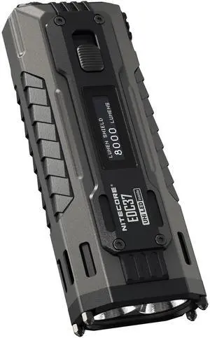 Nitecore EDC37 8000 Lumen USB-C Rechargeable Flat EDC Flashlight