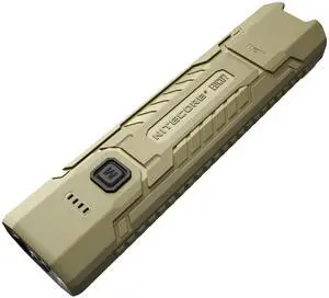 Nitecore EDC07 1500 Lumens Rechargeable Flashlight (Sand) Nitecore EDC07 1500 Lumens Rechargeable Flashlight (Sand)
