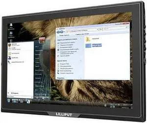 Lilliput FA1014-NP/C 10.1 Inch LED HDMI DVI VGA AV Non Touch Screen Monitor VGA for DSLR Camera GH4,Sony A7S,FS7,BMPCC