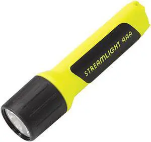 Streamlight 4AA Propolymer LED Flashlight, White LEDs with Batteries,Yellow,Box