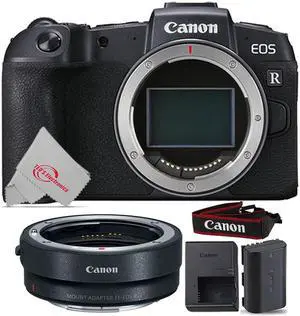 Canon EOS RP Mirrorless Digital Camera Body Black with Mount Adapter EF-EOS R Canon EOS RP Mirrorless Digital Camera Body Black with Mount Adapter EF-EOS R