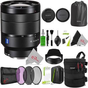 Sony Vario-Tessar T* FE 24-70mm f/4 ZA OSS Lens with Filter Accessory Kit