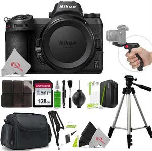 Nikon Z6 MKII FX-Format Mirrorless Digital Camera Body + 128GB Accessory Kit Nikon Z6 MKII FX-Format Mirrorless Digital Camera Body + 128GB Accessory Kit