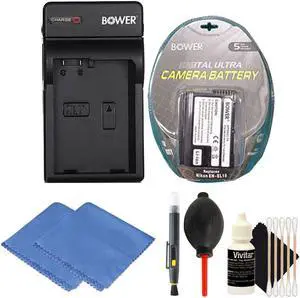 Replacement Battery for EN-EL15 Battery + Charger with Cleaning Kit