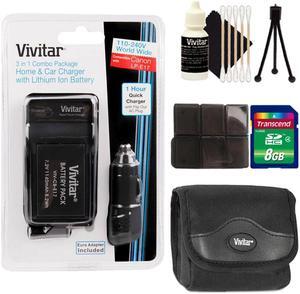 Vivitar Rechargeable Replacement Battery Canon LP-E17 Ultimate Cleaning  Kit for Canon 750D 760D