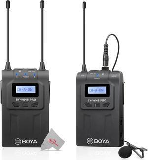 Boya BY-WM8 Pro-K1 UHF Dual-Channel Wireless Microphone System with One Receiver and One Transmitter