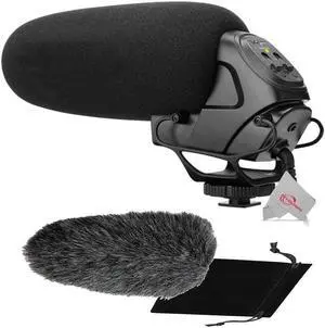 Vidpro XM-50 Professional On-Camera Condenser Shotgun Video Microphone