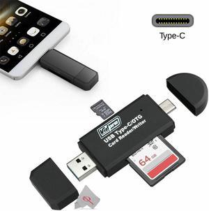 VidPro USB 2.0 Type-C microSD and SD Card Reader
