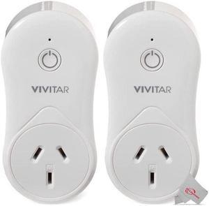 Vivitar Smart Home Wi-Fi Outlet + USB Port No Hub Required -2 Count