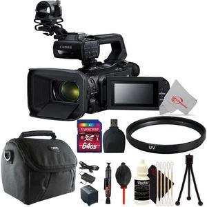 Canon XA55 UHD 4K30 8.29MP, 1" CMOS Sensor Camcorder with Dual-Pixel Autofocus PAL + Accessory Kit