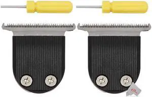 2x BaByliss Pro Stainless Steel Adjustable Zero Gap Replacement T-Blade #FX5969 for FX59, FX69 #FX5969