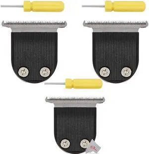 3x BaByliss Pro Stainless Steel Adjustable Zero Gap Replacement T-Blade #FX5969 for FX59, FX69 #FX5969