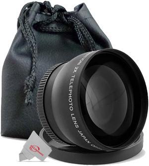 Vivitar 43mm HD Multi-Coated 2.2X Professional Telephoto Lens For Canon EF-M 32mm f/1.4 STM, 22mm f/2 STM Lenses