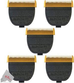 BaByliss Pro FX3 DLC Titanium Fade Replacement Blade Fits FXX3C Clipper #FX903G - 5 Count