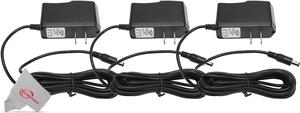 Pig Hog PP9V Pig Power 9V DC 1000ma Power Supply - 3 Units