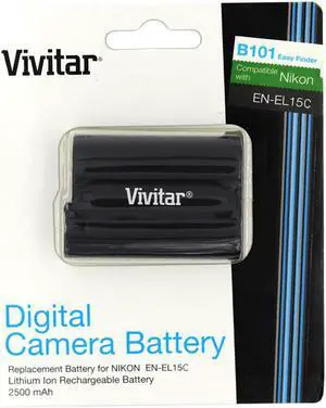 Vivitar Replacement Rechargeable Lithium Ion Battery for Nikon EN-EL5c