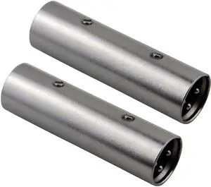 2x Pig Hog Solutions XLR(M) to XLR(M) Balanced Adapter