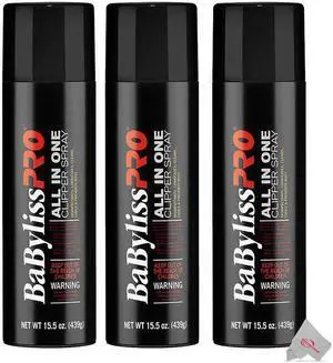 3x BaByliss PRO FXDS15 All In One Clipper Spray 15.5oz