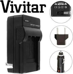 Vivitar LC-E6 Replacement Rapid Charger for Canon LP-E6 For 90D 80D 5D 6D 7D