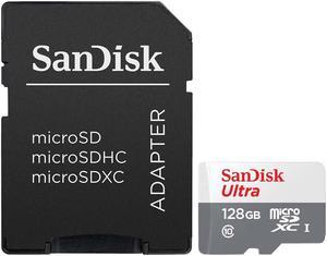 SanDisk  128GB Ultra UHS-I microSDHC Memory Card with SD Adapter