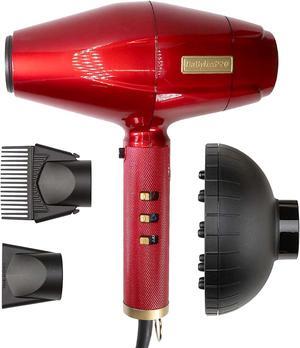 BaByliss Pro Influencer Collection REDFX Dryer - Hawk the Barber Prodigy Red #FXBDR1