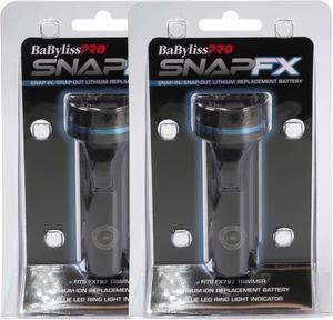 2x BaByliss Pro SNAPFX Replacement Battery Fits FX797 Trimmer #FXBPT