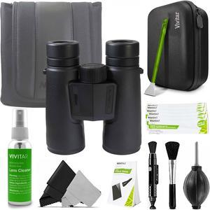 Nikon 8x42 Monarch M5 Waterproof Roof Prism Binoculars Black with Vivitar Professional Cleaning Kit