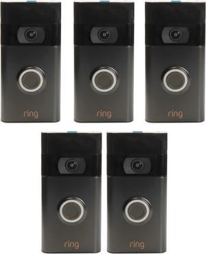 5 Pack Ring 1080p Video Doorbell (2020 Release, Venetian Bronze)