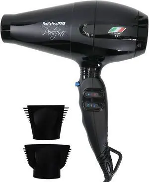 BaByliss Pro Portofino 2000 Watts Dryer Black #BPOR1 BaByliss Pro Portofino 2000 Watts Dryer Black #BPOR1