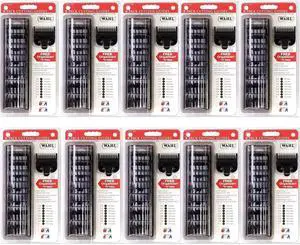 10 Units Wahl 8 Pack Cutting Guides with Organizer - Black #3170-500