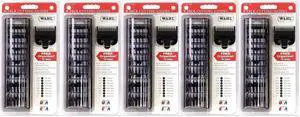 5 Units Wahl 8 Pack Cutting Guides with Organizer - Black #3170-500
