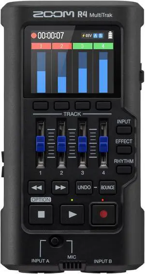 Zoom R4 MultiTrak 32-Bit Float Recorder with Stereo Bouncing