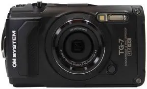 OM System Tough TG-7 12 Megapixel Compact Camera (Black) OM System Tough TG-7 12 Megapixel Compact Camera (Black)