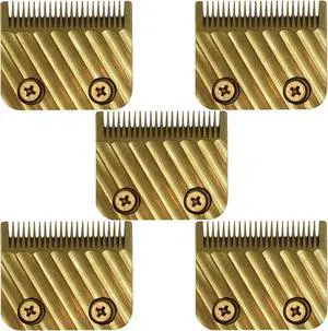 5x BaByliss Pro Replacement Gold Titanium Wedge Blade #FX603G