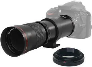 Vivitar 420-800mm Zoom Lens for Wildlife Photography and Birding, Mounts on All Sony E-Mount Alpha a7 a7R A7C A6500 Series
