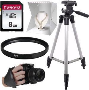 Vivitar Accessories with Portable Product Photography Studio for Canon RF 50mm F1.8 STM, EF-M 22mm f/2 STM Canon Camera Lenses