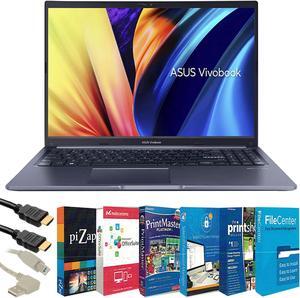 ASUS VivoBook 15.6" Laptop Intel Core i7 Processor 8GB Memory, 512GB SSD - F1502ZA-SB71 Blue Accessory Bundle